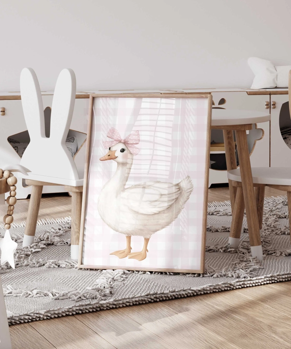 Gąska z kokardką – plakat dla dzieci – Mała Pracownia