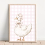 Gąska w czapeczce – plakat dla dzieci – Mała Pracownia