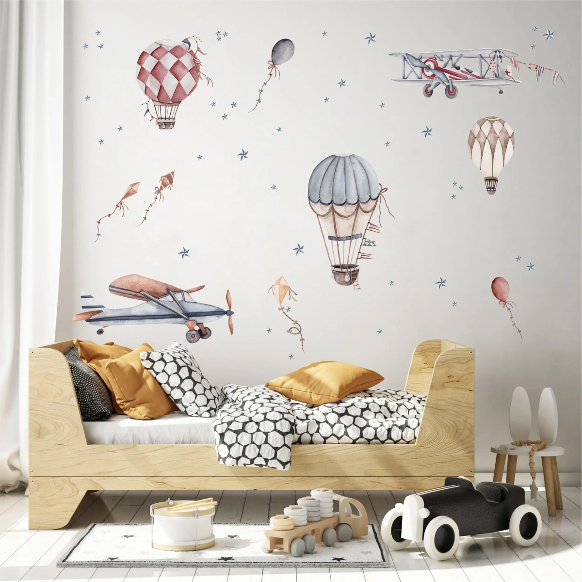 Samoloty i balony retro – Zestaw 4 – Mała Pracownia