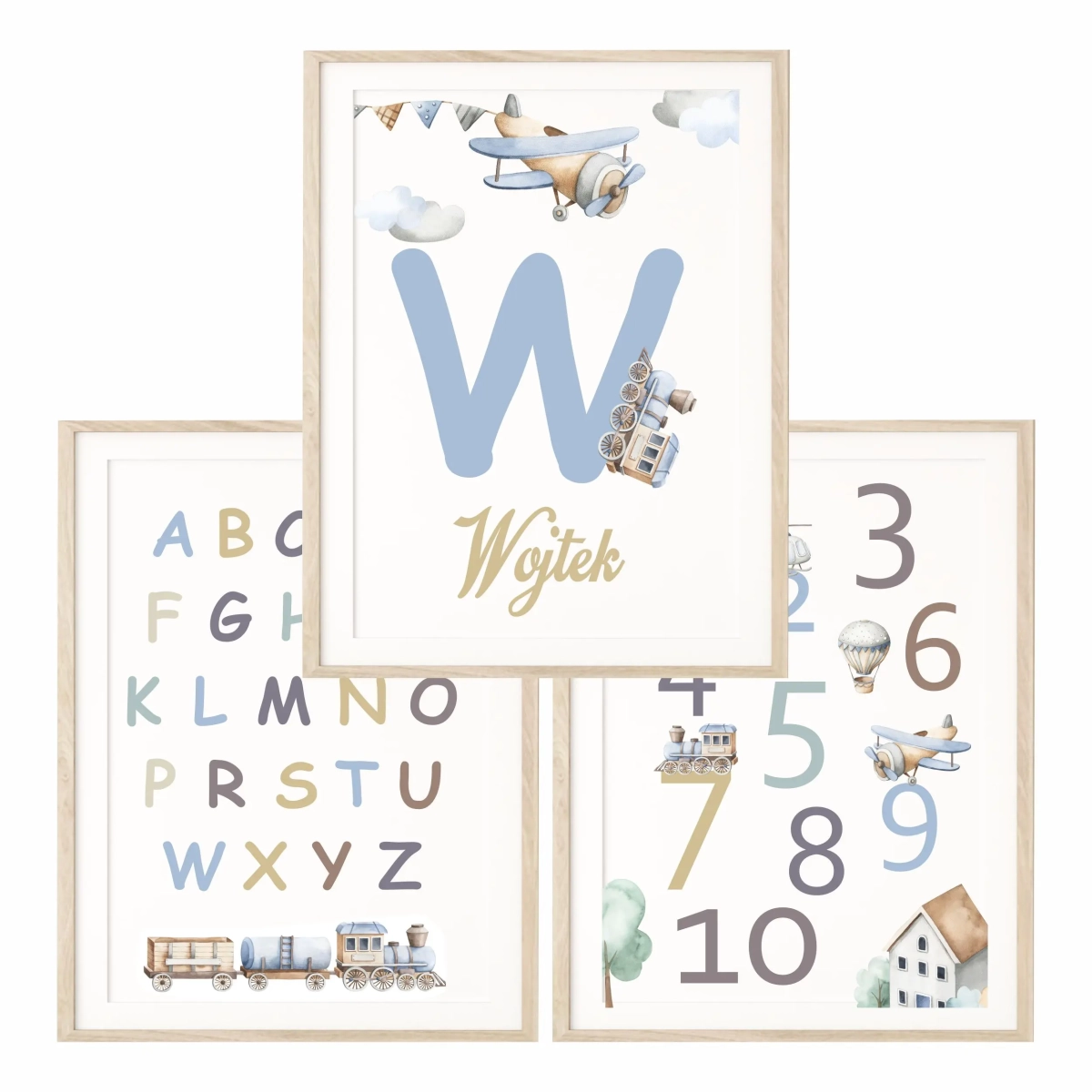 Zestaw plakatów edukacyjnych – aranżacja (Zestaw IX)