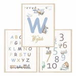 Zestaw plakatów edukacyjnych – aranżacja (Zestaw IX)