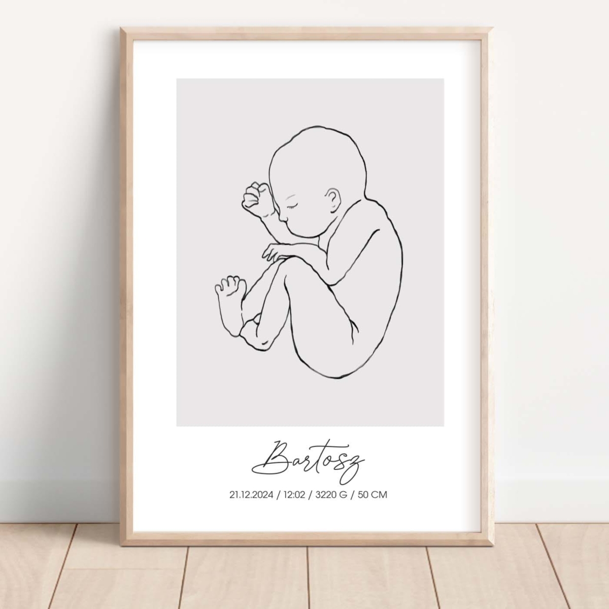 Metryczka dla Dziecka LineArt Szkic Nr.7.jpgMetryczka w formie szkicu – pastelowy plakat dla dziecka