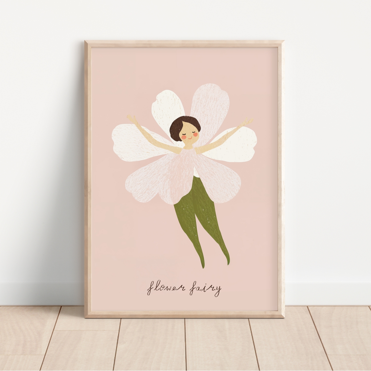 Plakat na ścianę Kwiatowa Wróżka – Mała Pracownia