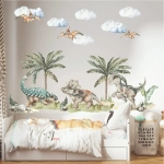 Naklejka Palmy i trawa Dino World – Mała Pracownia