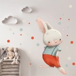 Naklejka na ścianę Królik Sama Słodycz – Mała Pracownia