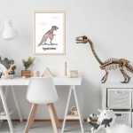 Plakat z dinozaurem Tyranozaur