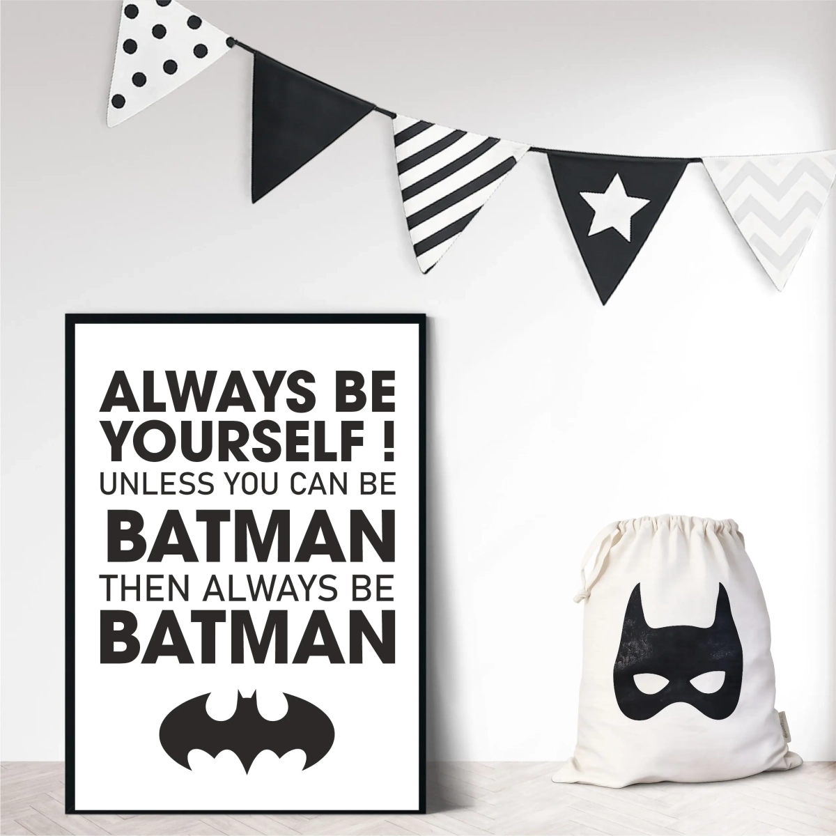 Plakat Batman | Always Be Yourself 2 – Mała Pracownia