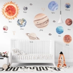 Naklejka edukacyjna kosmos Układ Słoneczny – Mała Pracownia