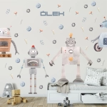 Naklejki Roboty II motyw robotów – Mała Pracownia