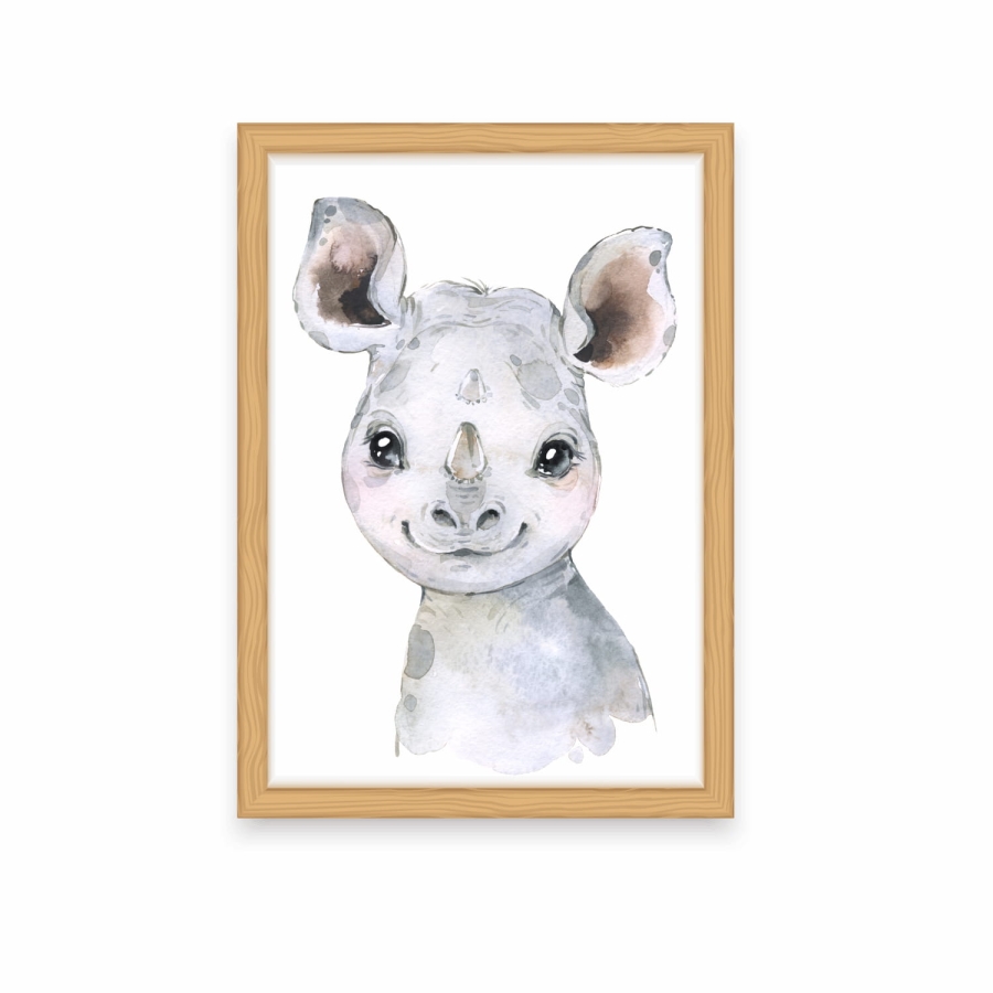 NOSOROŻEC - PLAKAT,OBRAZEK ,AKWARELA Nr.19.jpg