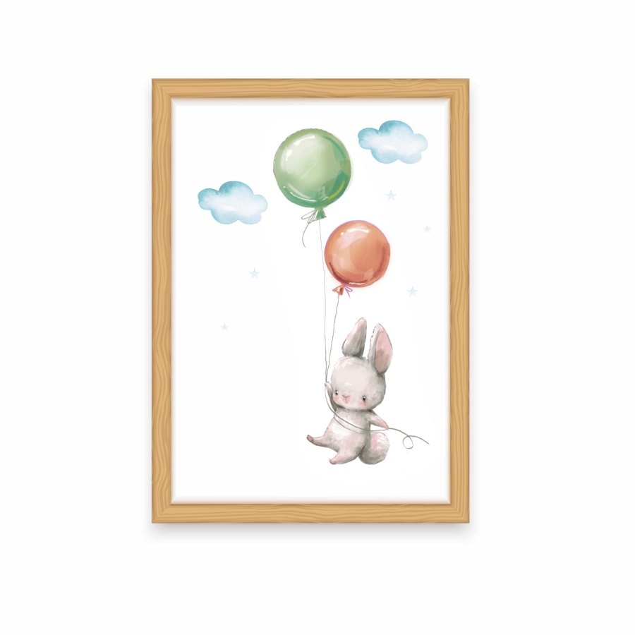 plakaty,obrazki-zajączki,króliczki,balony Nr.11 Mała Pracownia DK.jpg