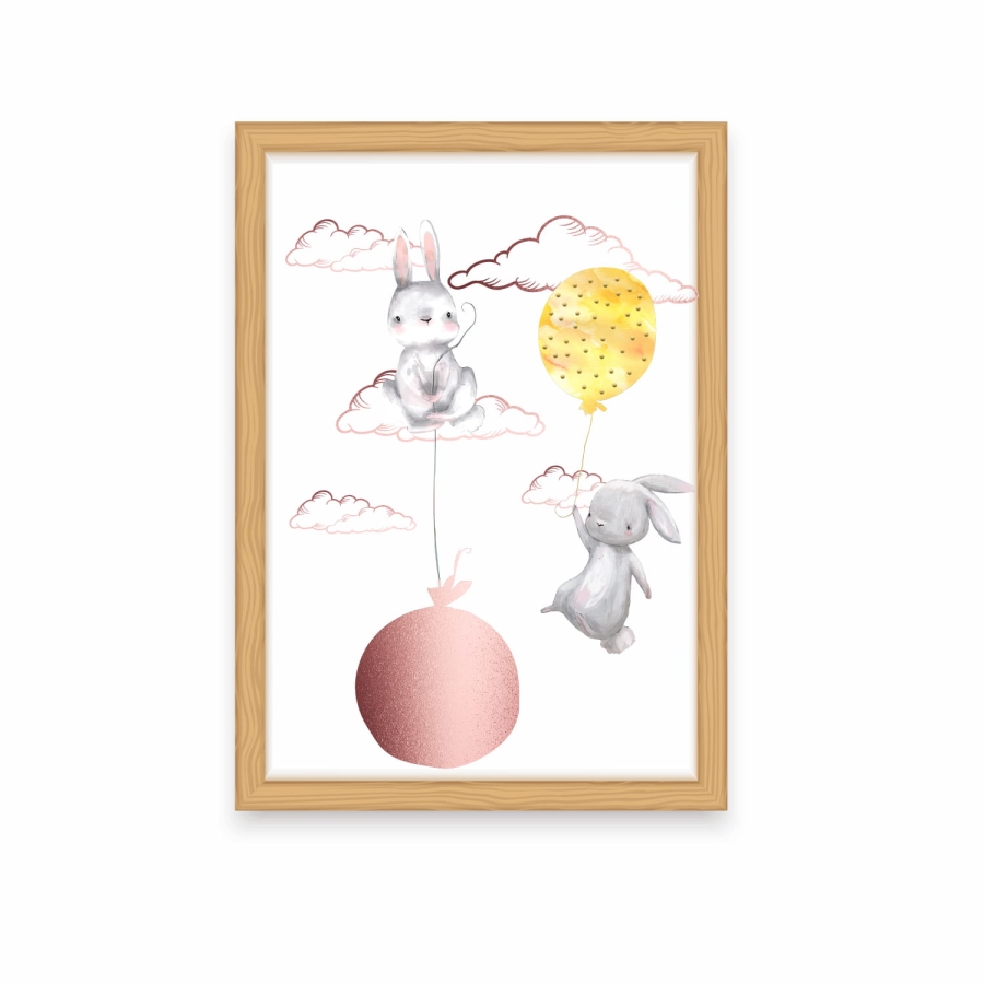 plakaty,obrazki-zajączki,króliczki,balony Nr.13 Mała Pracownia DK.jpg