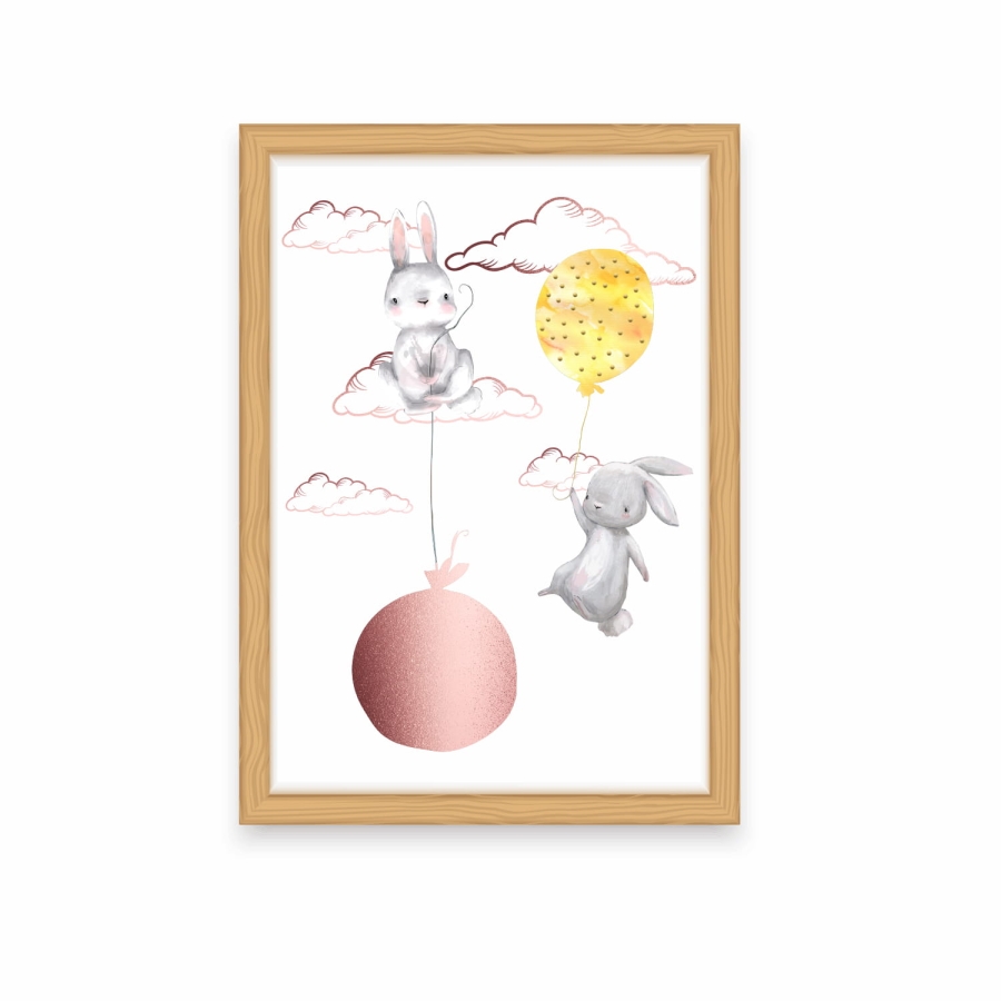 plakaty,obrazki-zajączki,króliczki,balony Nr.15 Mała Pracownia DK.jpg