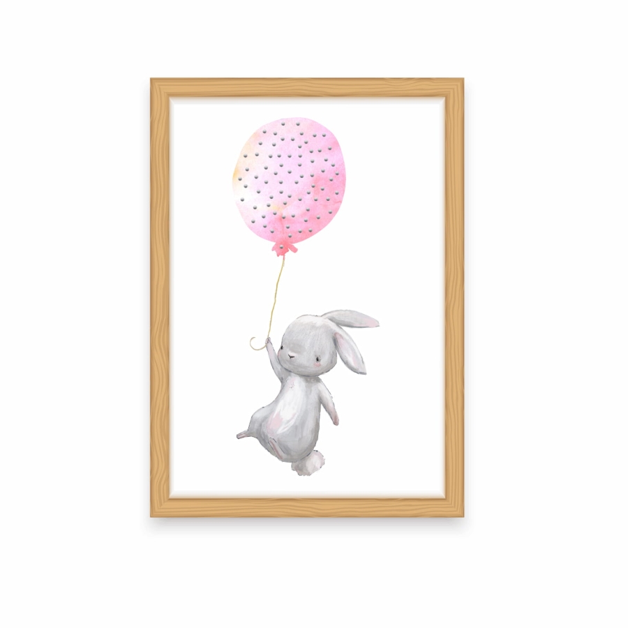 plakaty,obrazki-zajączki,króliczki,balony Nr.18 Mała Pracownia DK.jpg