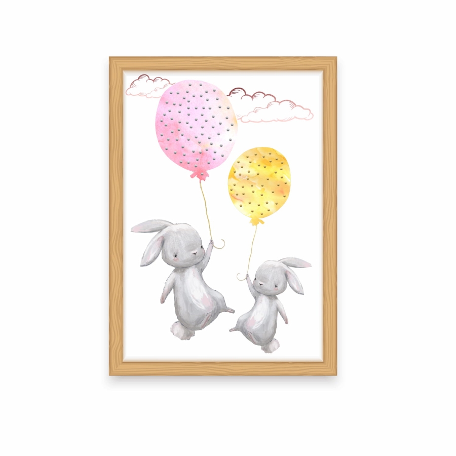 plakaty,obrazki-zajączki,króliczki,balony Nr.21 Mała Pracownia DK.jpg