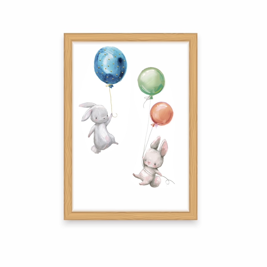 plakaty,obrazki-zajączki,króliczki,balony Nr.29 Mała Pracownia DK.jpg