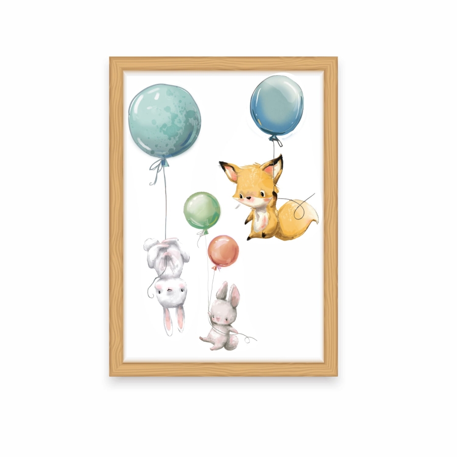 plakaty,obrazki-zajączki,króliczki,balony Nr.30 Mała Pracownia DK.jpg