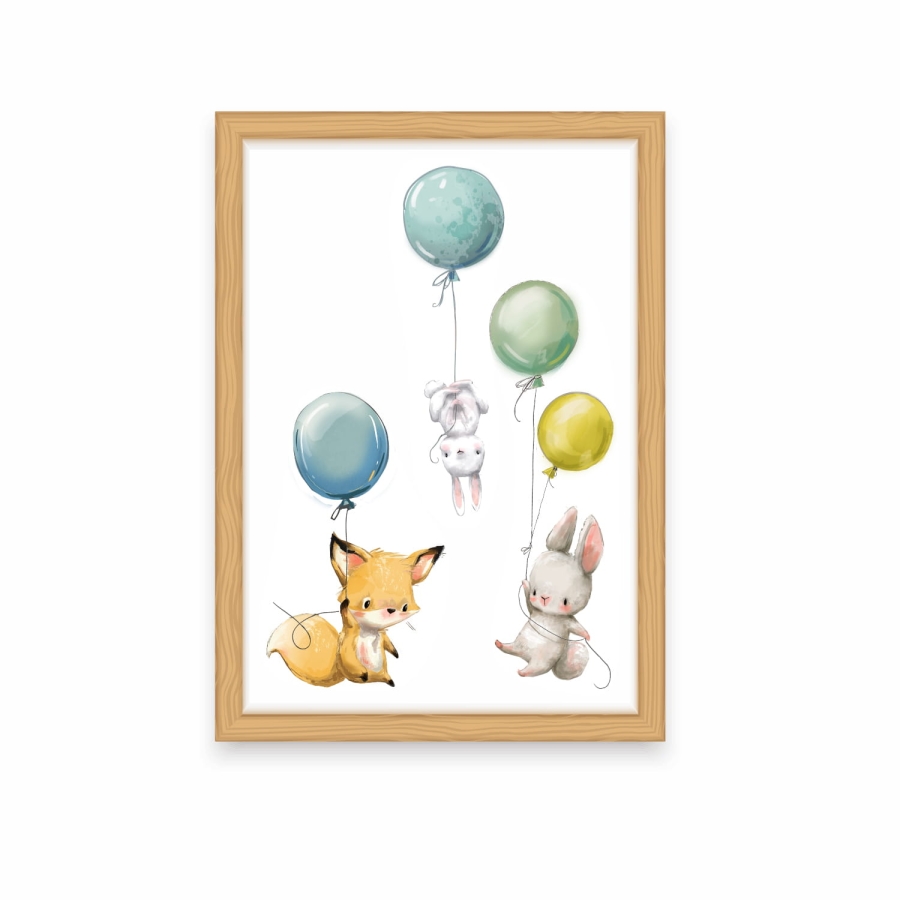 plakaty,obrazki-zajączki,króliczki,balony Nr.32 Mała Pracownia DK.jpg