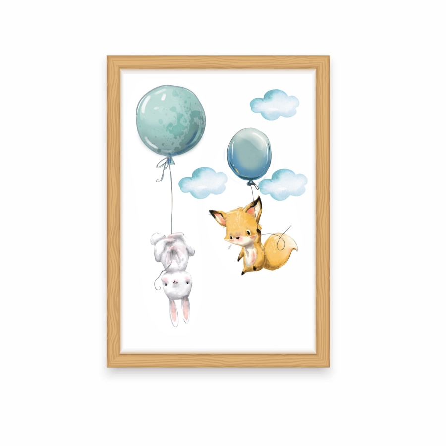 plakaty,obrazki-zajączki,króliczki,balony Nr.33 Mała Pracownia DK.jpg