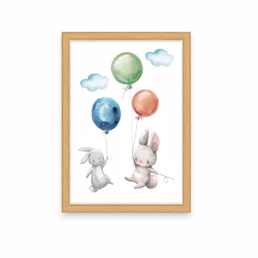 plakaty,obrazki-zajączki,króliczki,balony Nr.35 Mała Pracownia DK.jpg