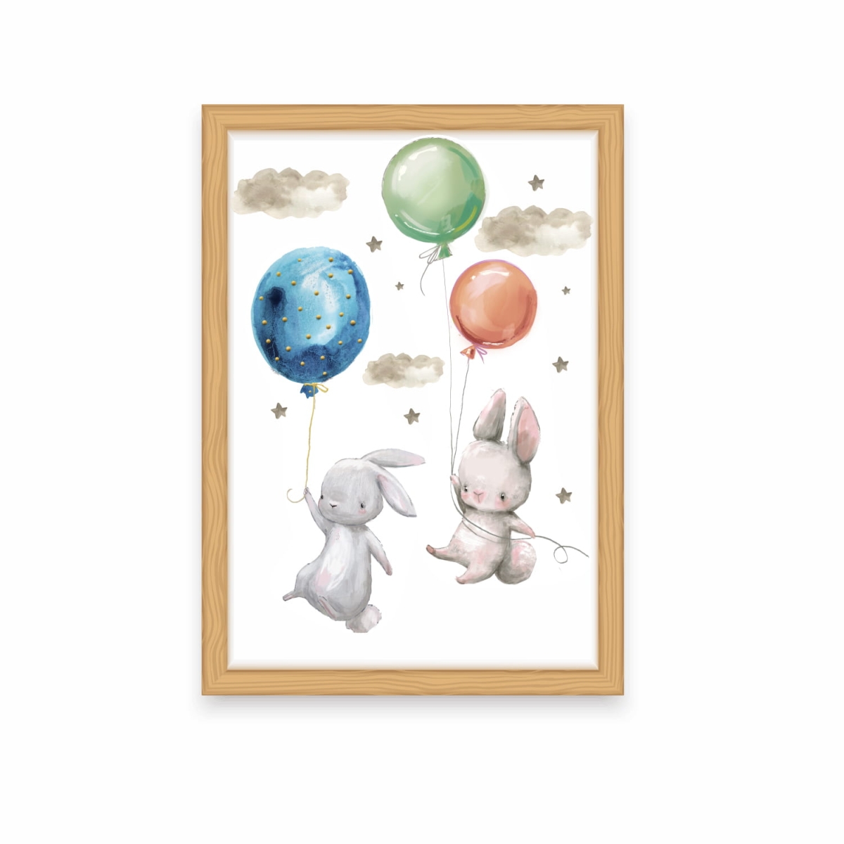 plakaty,obrazki-zajączki,króliczki,balony Nr.48 Mała Pracownia DK.jpg