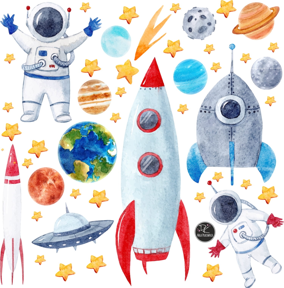 kosmos,gwiazdy,astronauta Mała Pracownia DK.jpg