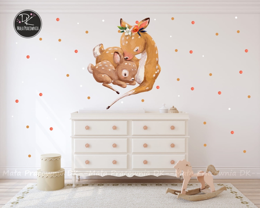 sarenka ,kropki,groszki,akwarela.jpg