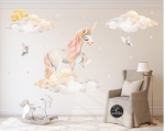 Naklejka jednorożec,unicorn,chmurki.jpg