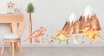 dinozaury,góry akwarelaMała Pracownia DK.jpg