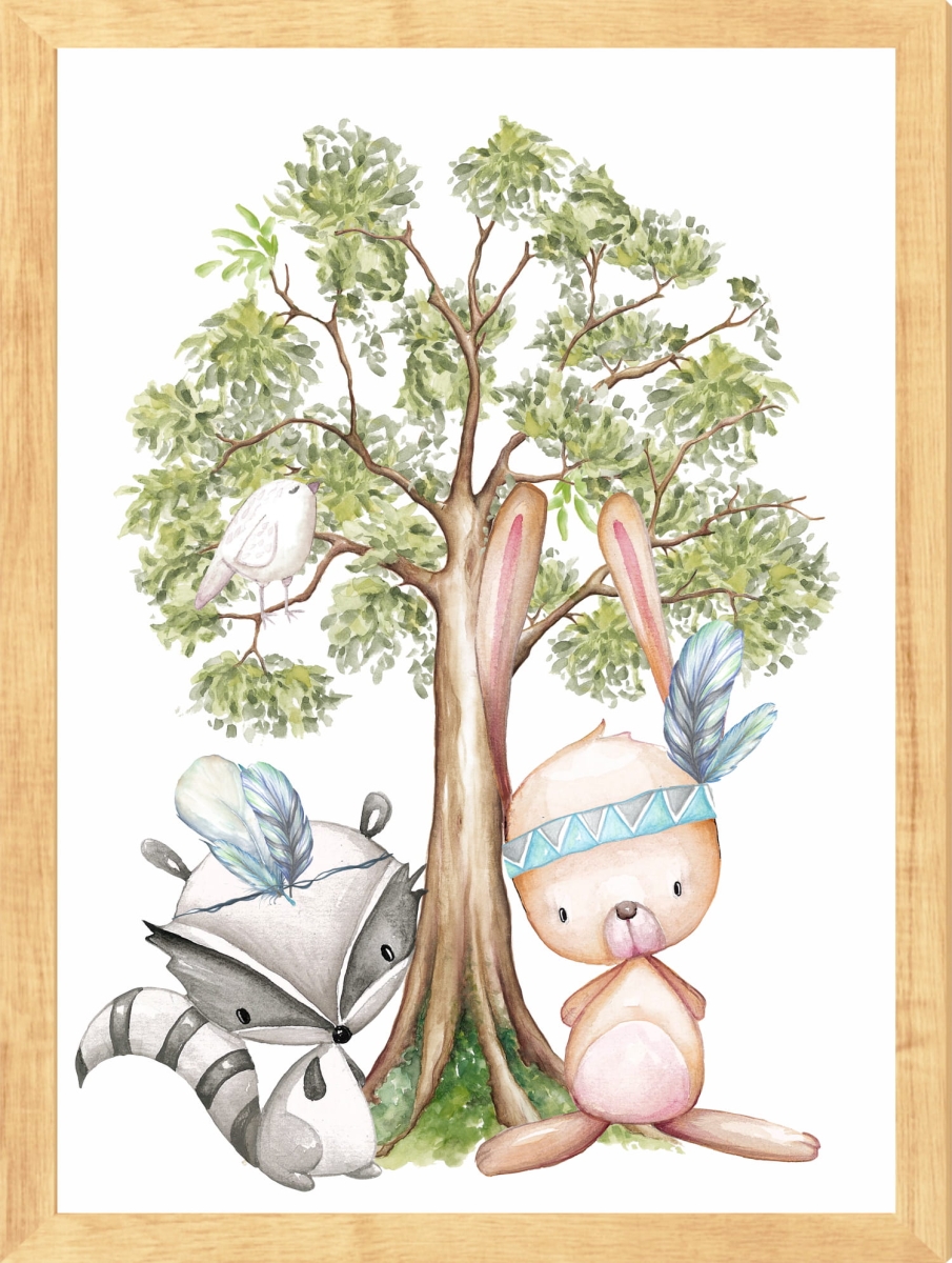 Plakaty,obrazki-LEŚNE ZWIERZĘTA AKWARELA Nr.5.jpg