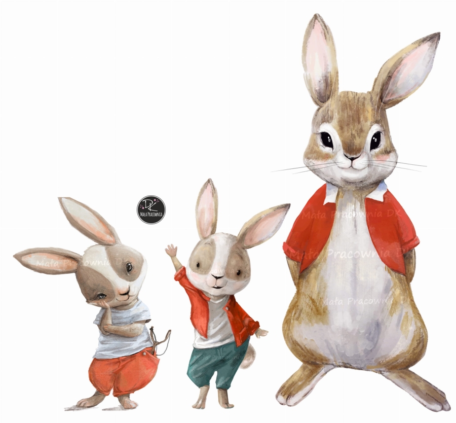 Zajączek tata i synowie .jpg