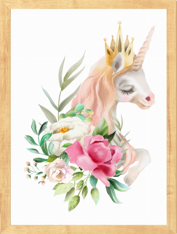 plakaty ,obrazki dla dzieci- Jednorożec,unicorn Nr1  .jpg