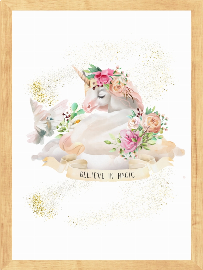 plakaty ,obrazki dla dzieci- Jednorożec,unicorn Nr4.jpg