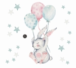Zajączek,króliczek,baloniki,gwiazdki Na ścianę.jpg