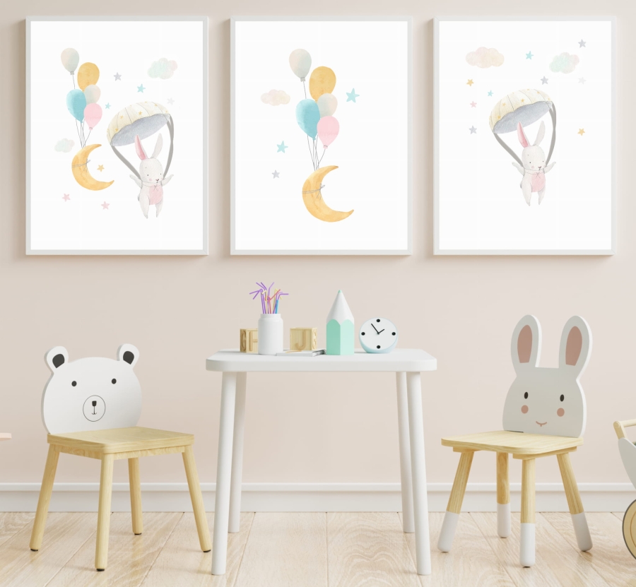 24.Zestaw 3 obrazki króliczek lotniarz.jpg