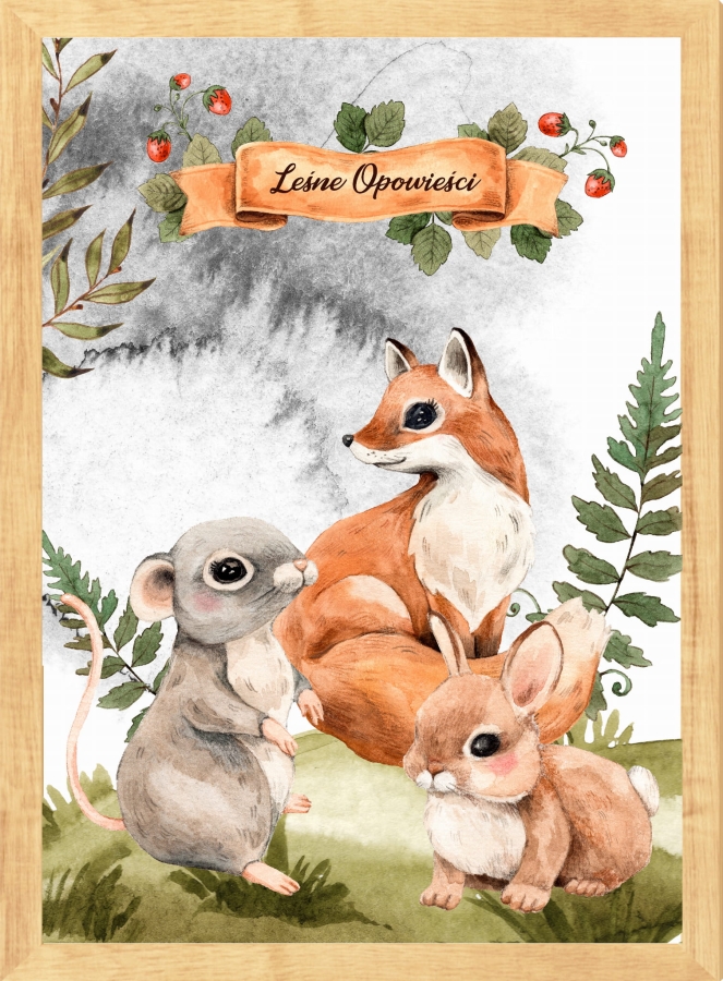Leśne opowieści - Plakaty ,obrazki na ścianę Nr1.jpg