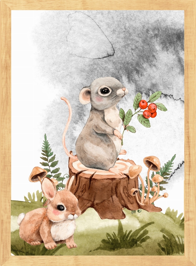 Leśne opowieści - Plakaty ,obrazki na ścianę Nr2.jpg