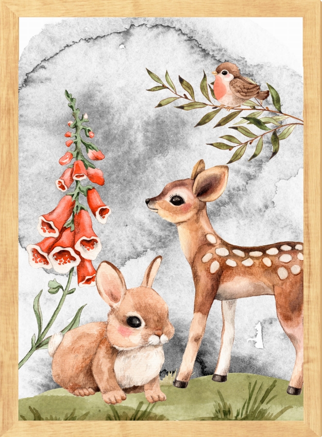 Leśne opowieści - Plakaty ,obrazki na ścianę Nr5.jpg