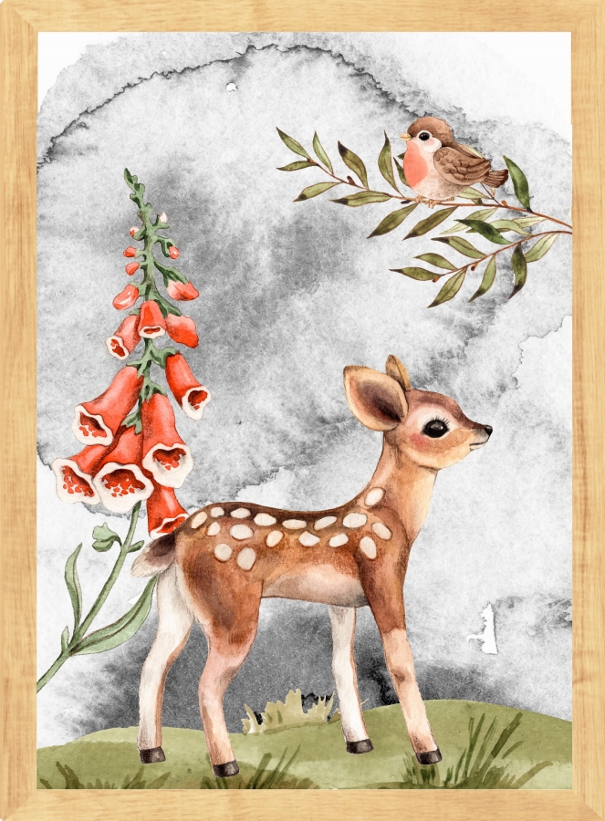 Leśne opowieści - Plakaty ,obrazki na ścianę Nr7.jpg