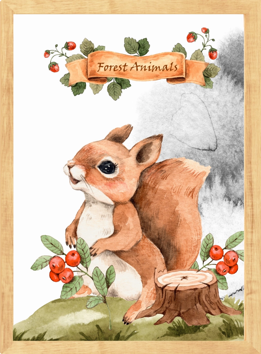 Leśne opowieści - Plakaty ,obrazki na ścianę Nr8.jpg