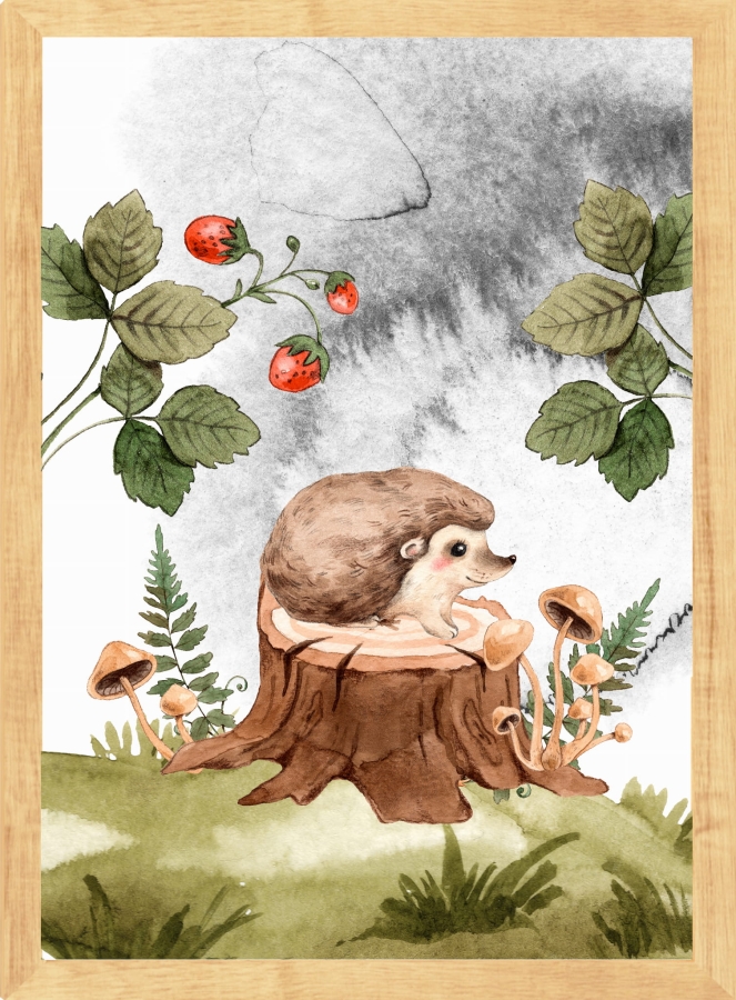 Leśne opowieści - Plakaty ,obrazki na ścianę Nr11.jpg