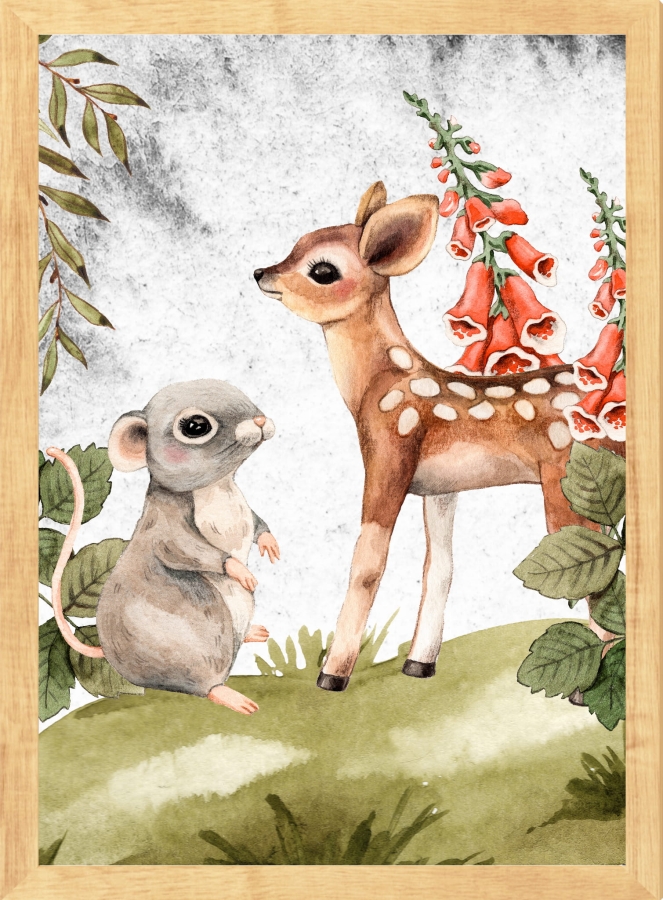 Leśne opowieści - Plakaty ,obrazki na ścianę Nr13.jpg