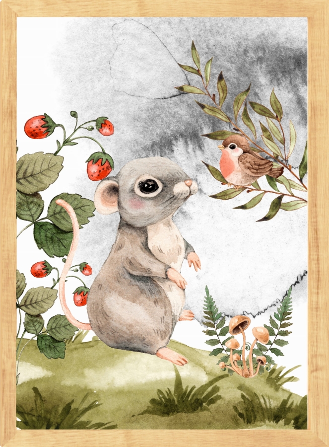 Leśne opowieści - Plakaty ,obrazki na ścianę Nr15.jpg