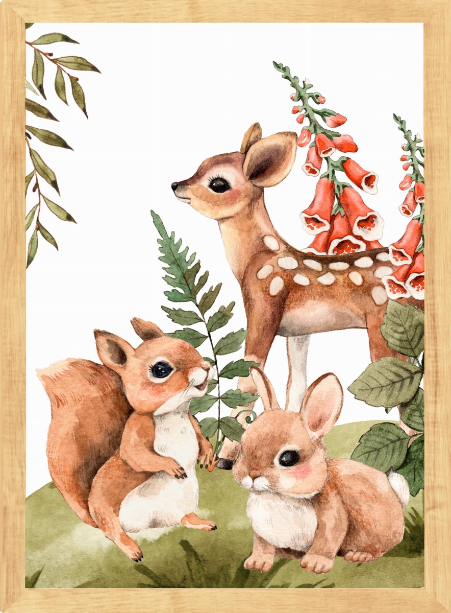 Leśne opowieści - Plakaty ,obrazki na ścianę Nr23.jpg