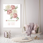 Metryczka dla dziewczynki piwonie.jpg