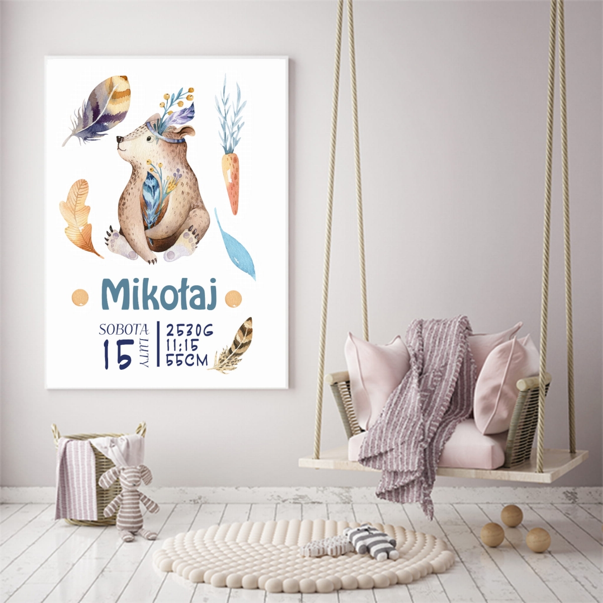 Metryczka miś  .jpg