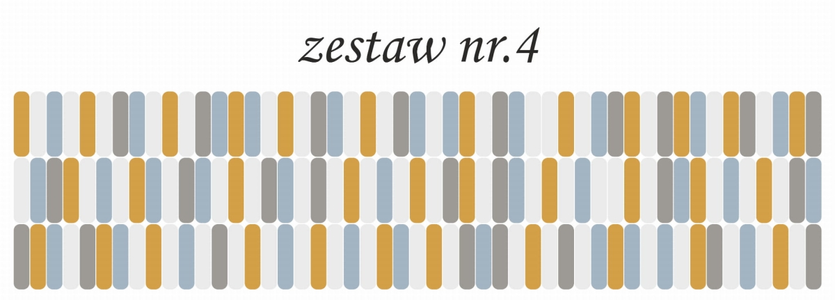 Posypka konfetti na ścianę – wzór 4