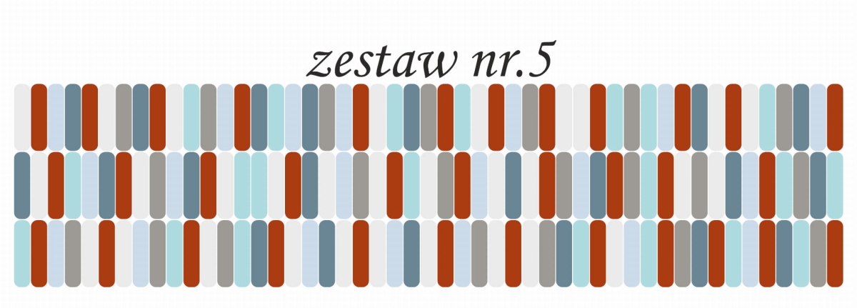 Posypka konfetti na ścianę – wzór 5