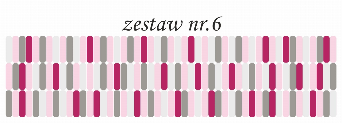 Posypka konfetti na ścianę – wzór 6