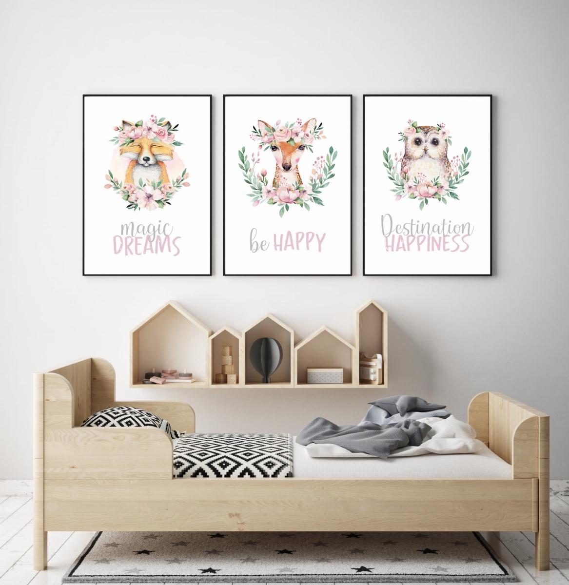 Zestaw 3 obrazki leśni przyjaciele akwarela Nr 8 .jpg